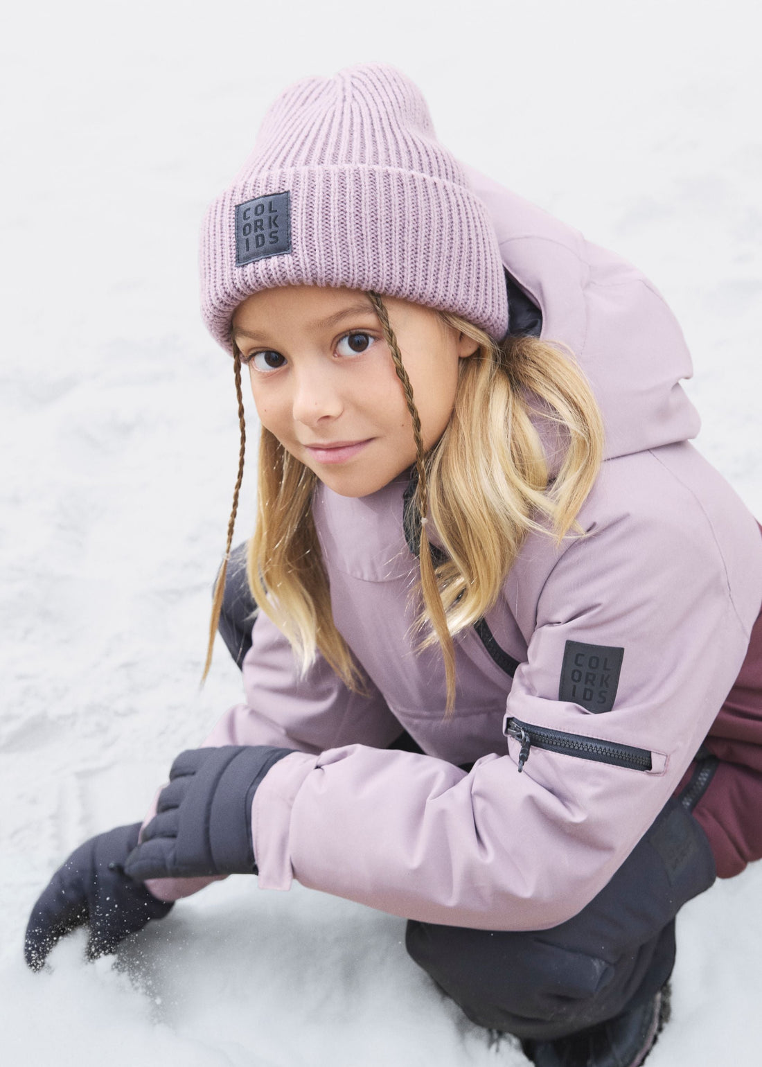 Color Kids Beanie W. Wool Toadstool