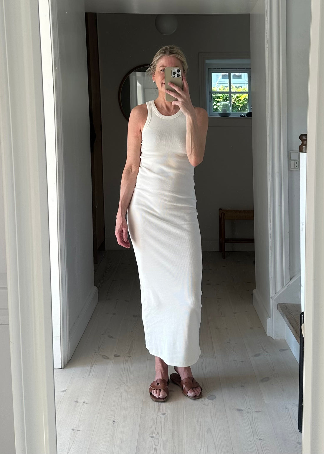 InWear LolahIW Base Tank Dress Whisper White