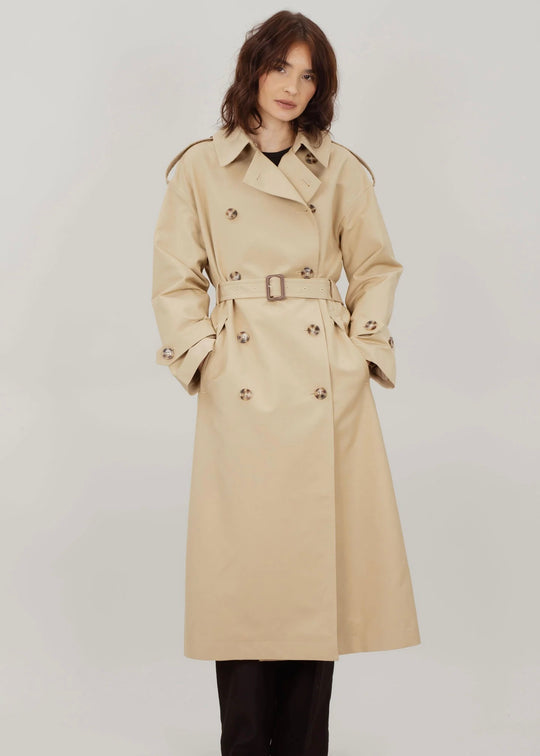Urban Pioneers Ivana Trench Coat Khaki
