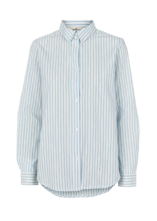 Basic Apparel Aya skjorta björk/alaskan blå