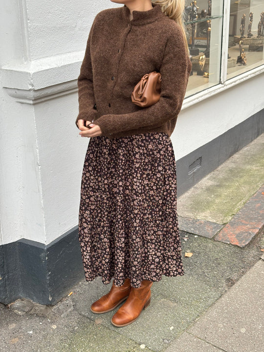 Gestuz AlphaGZ cardigan short Buff Mélange