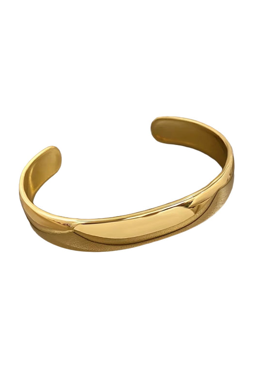 Plissé Copenhague Jozelle Bangle Gold