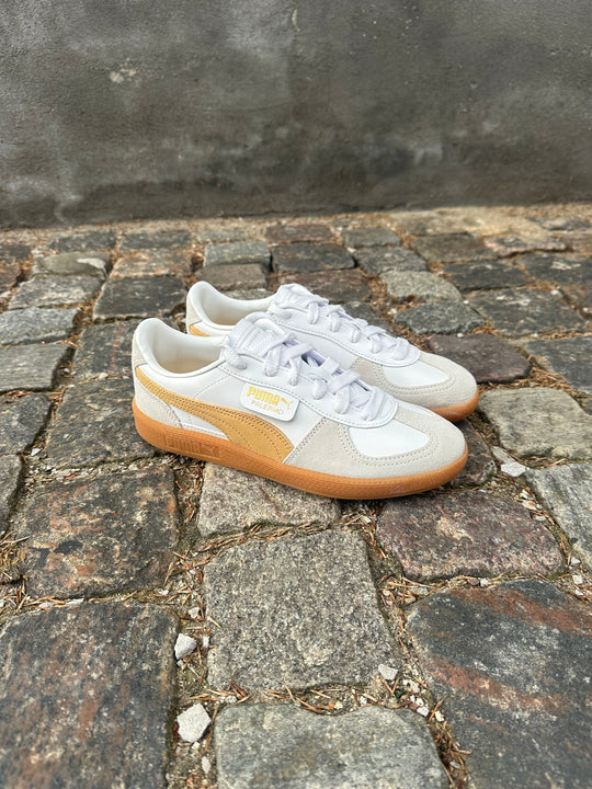 Puma Palermo Lth White-Almost apricot
