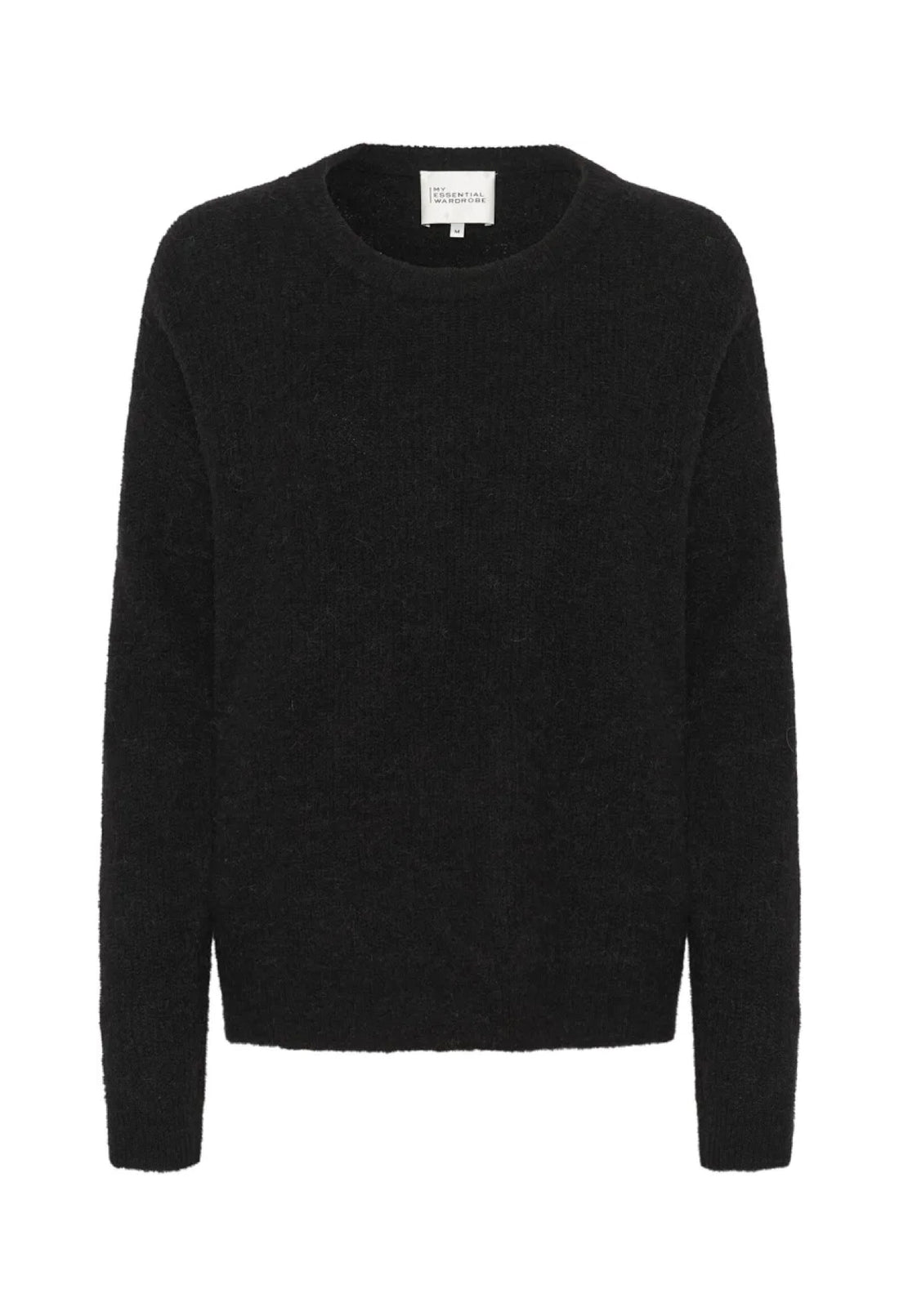 My Essential Wardrobe The Knit Pullover Black