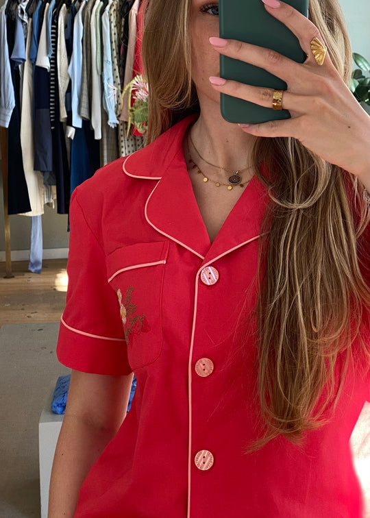 Helmstedt Fiona Shirt Red Strawberry