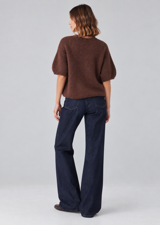 Noella Mimi Knit Jumper Dark Brown