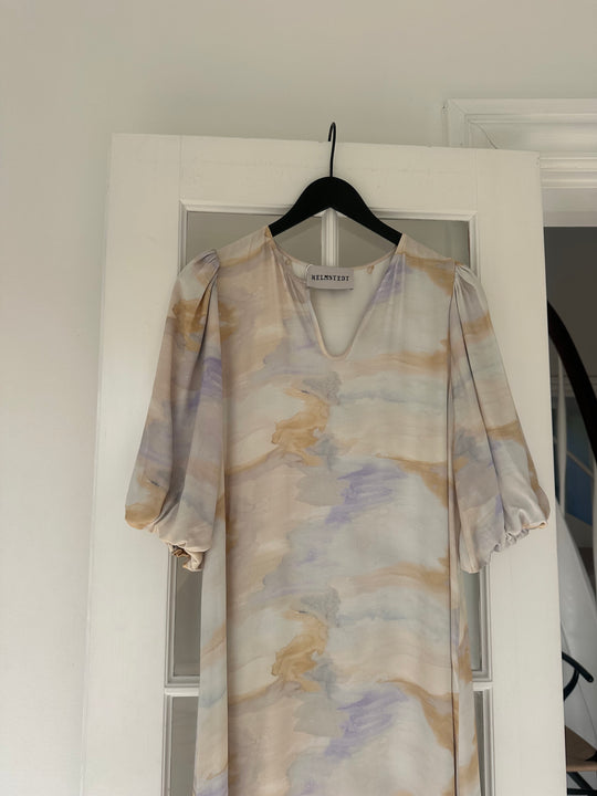 Helmstedt Camilla Dress Aurora Watercolor Print