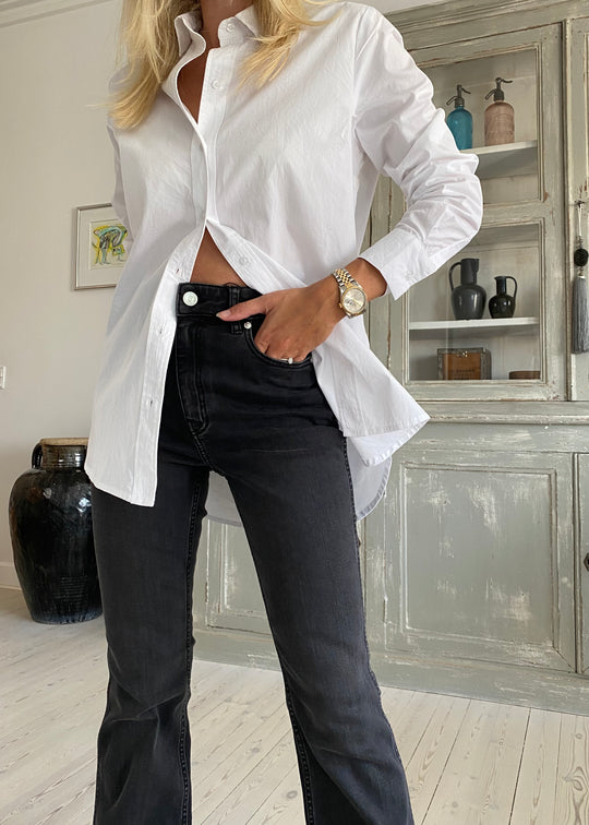 Gestuz Emilindagz hw blossade jeans noos tvättade grå