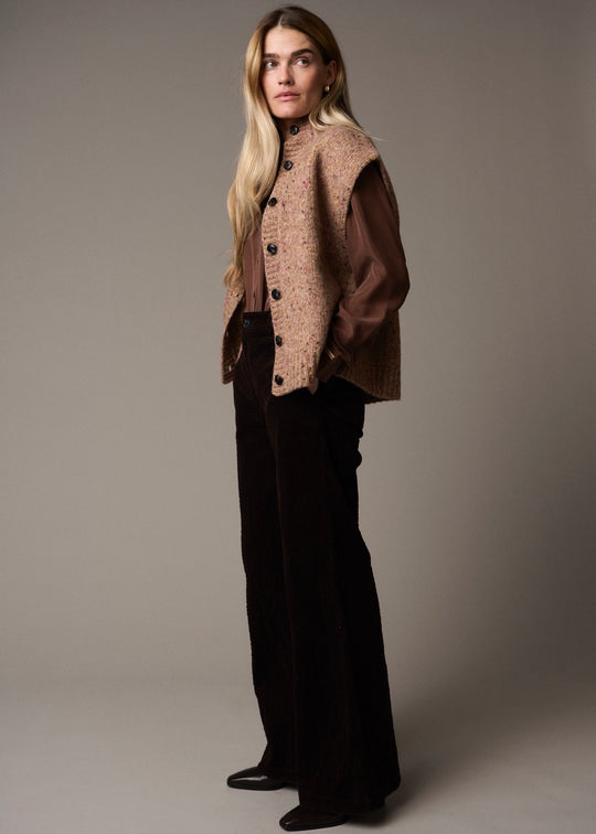 Pieszak PD-Birkin Pant Stunning Corduroy 768 Black Coffee (brun)