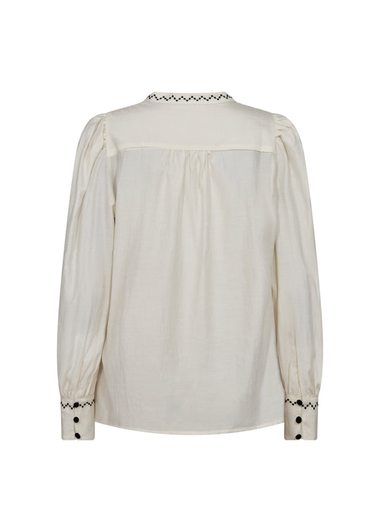 Co’Couture Notiscc Shirt Off White