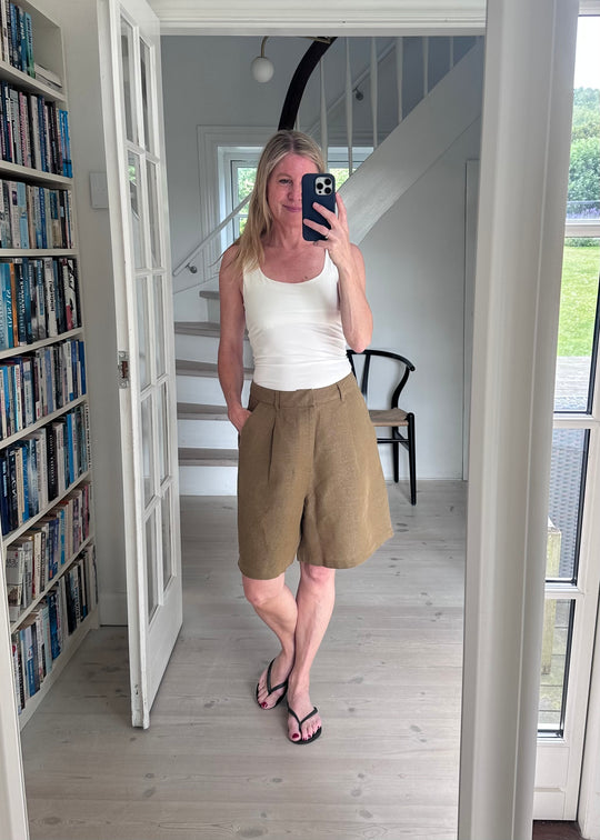 Pieszak PD-Fie Glam Shorts Lead Brown