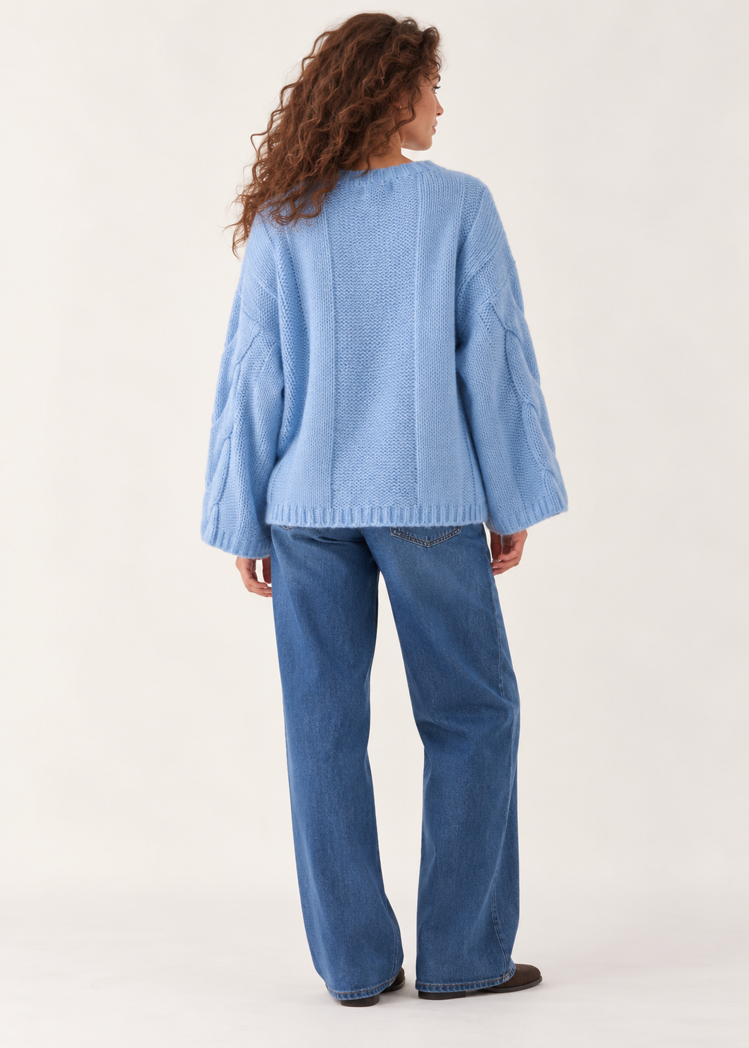 Noella Lyza Knit Light Blue