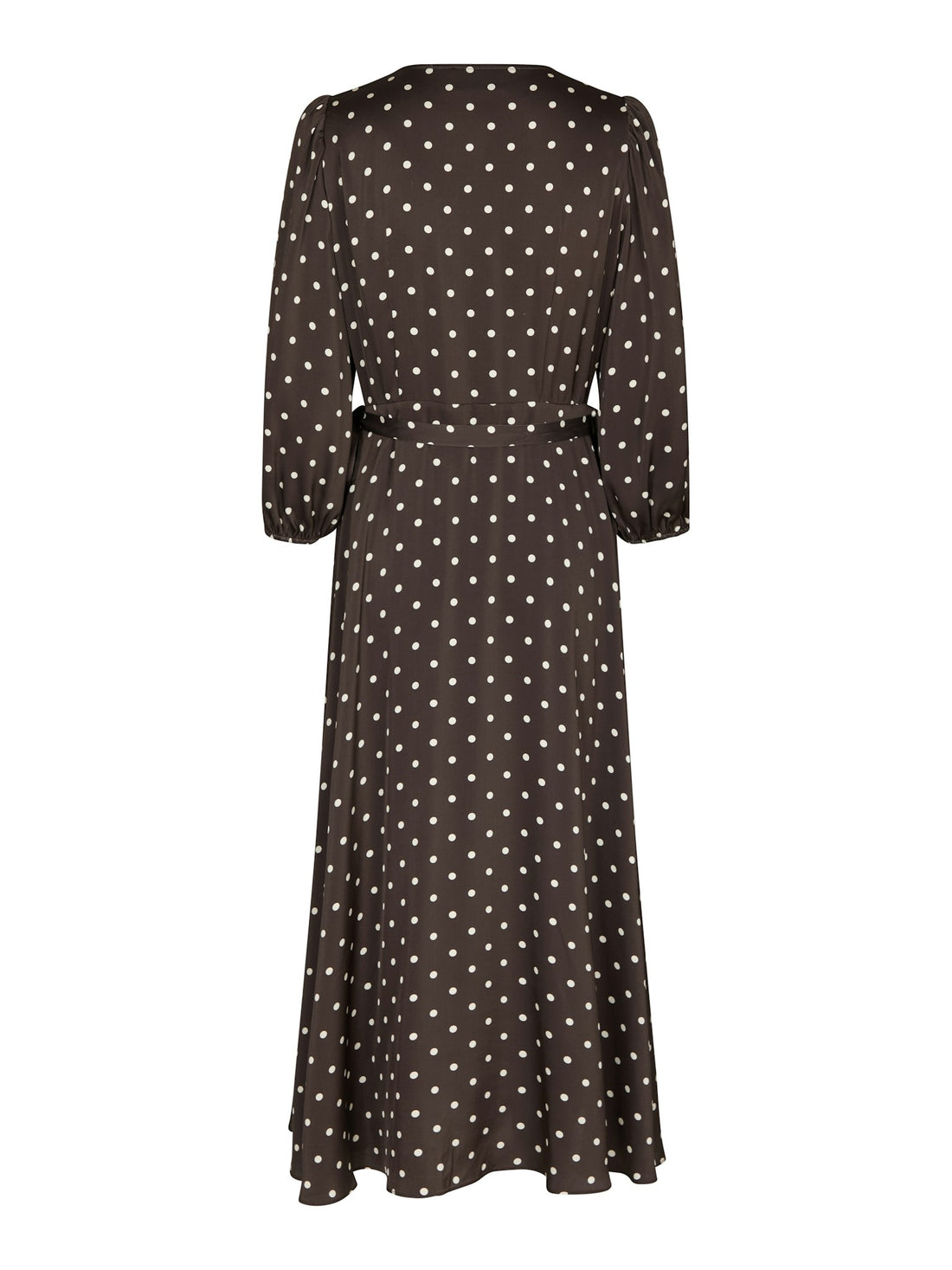 Neo Noir Malinga Dot Dress Dark Brown