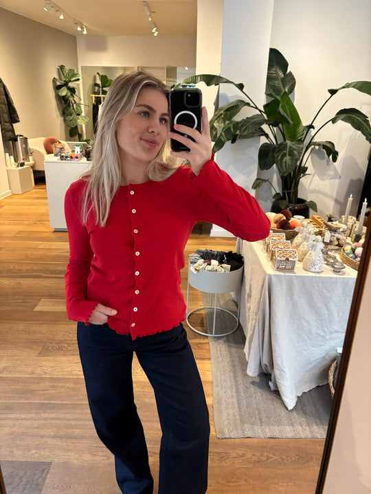 Soaked SLVenola Cardigan Salsa