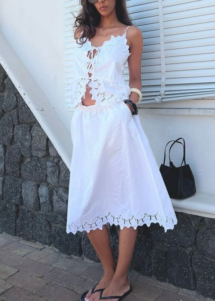 Karen By Simonsen KBvictoria Skirt Bright white