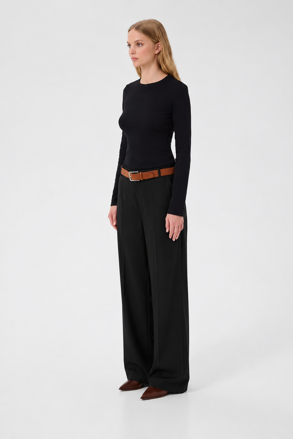 Gestuz GZpaula MW straight pants Noos Black
