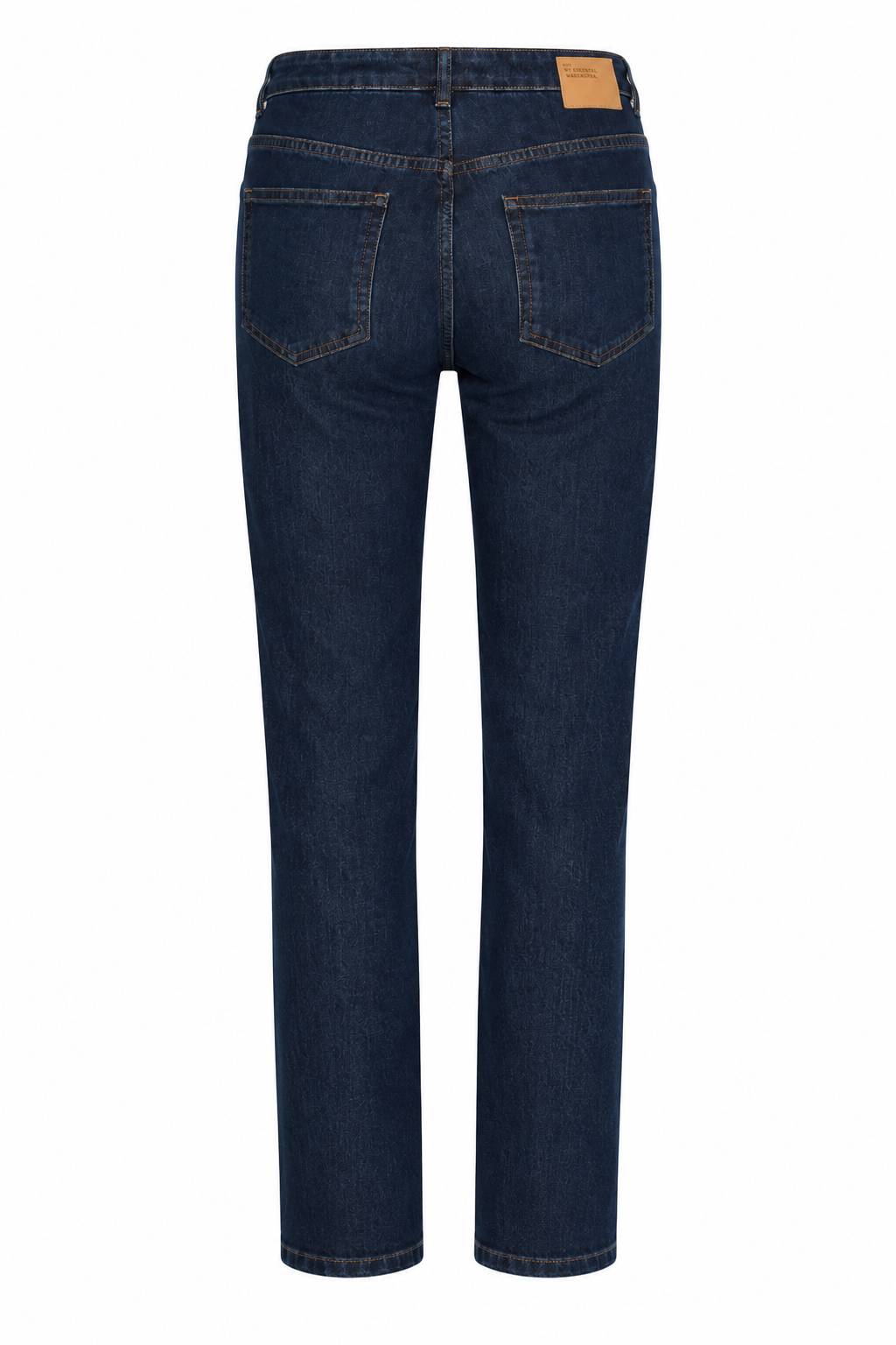 My Essential Wardrobe Jeans Straight 07 The Isa 139 Dark Blue Un-Wash