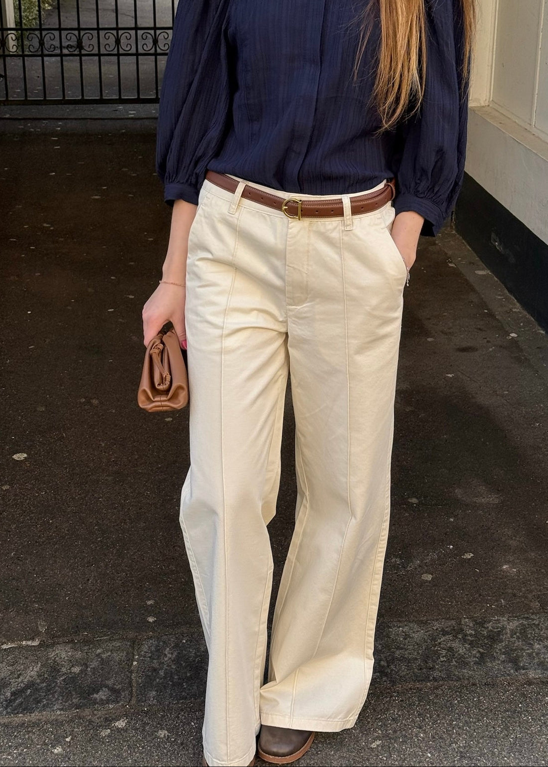 Sofie Schnoor Izzasw Trousers off-white