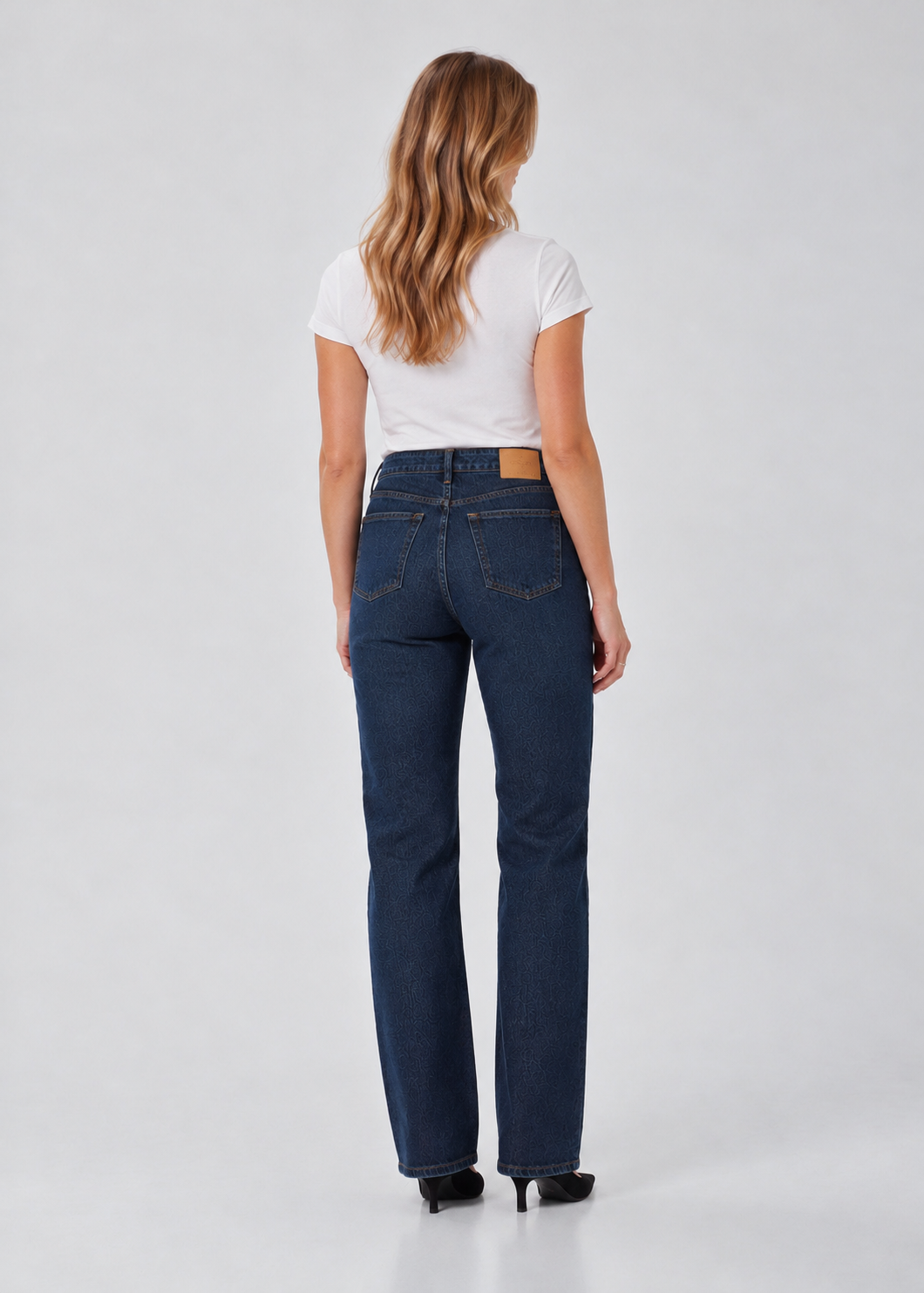 My Essential Wardrobe Jeans Straight 07 The Isa 139 Dark Blue Un-Wash
