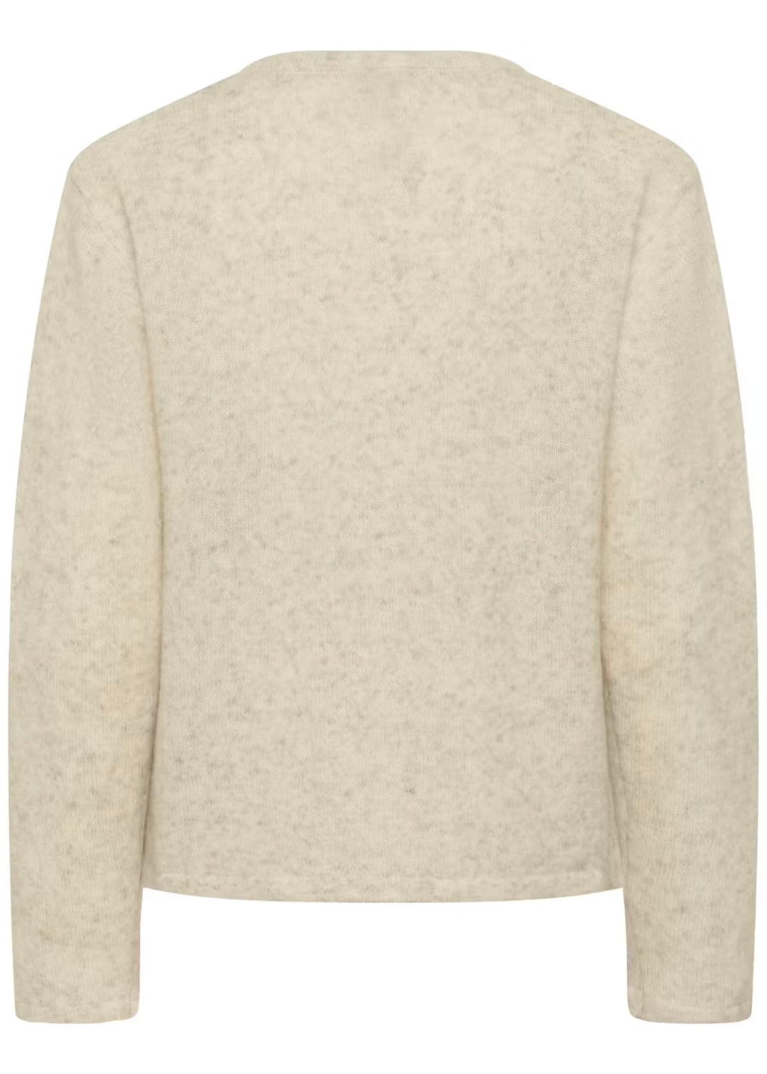 Karen by Simonsen KBZelda Round neck Cardigan Egret