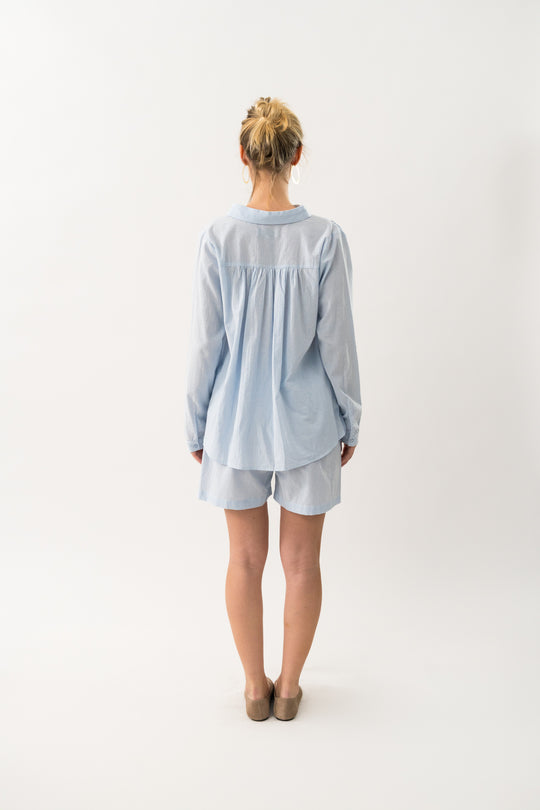 Lollys Laundry LariLL Shirt LS Light Blue