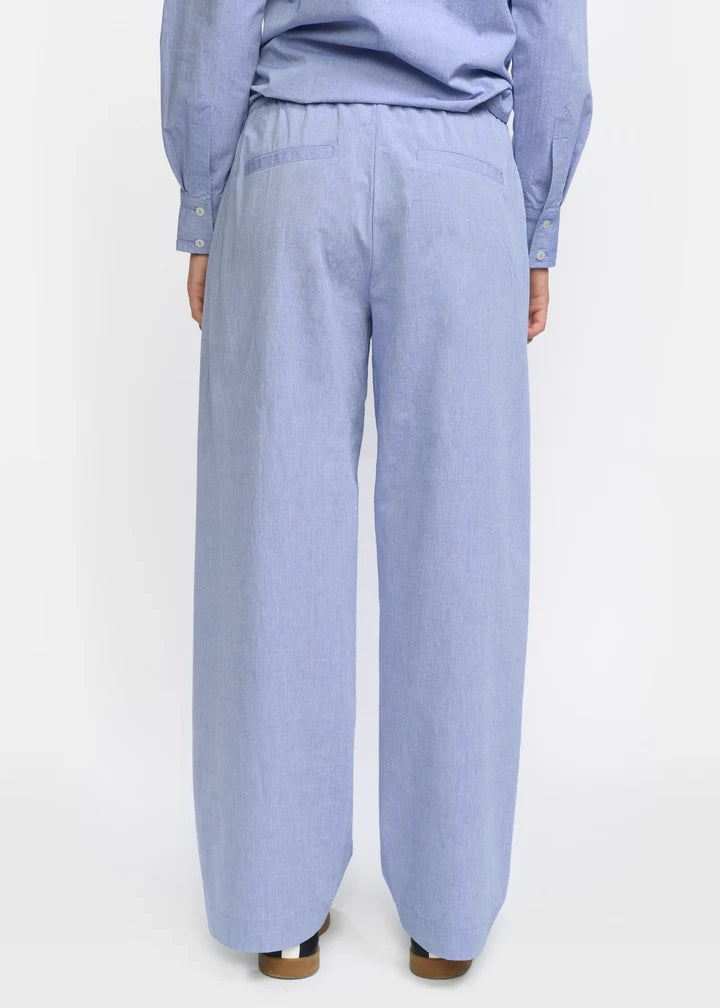 Esmé Studios ESAtlas Pants GOTS Blue Washed