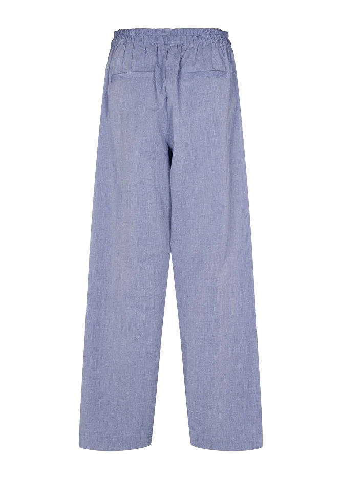 Esmé Studios ESAtlas Pants GOTS Blue Washed
