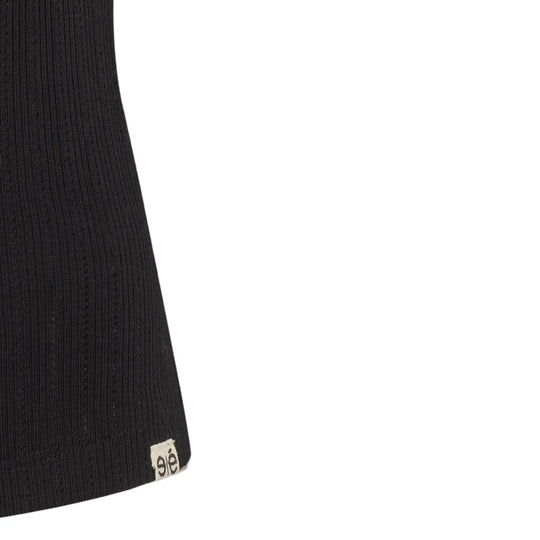 Esmé Studios ESElla Wide O-neck Top GOTS  Black