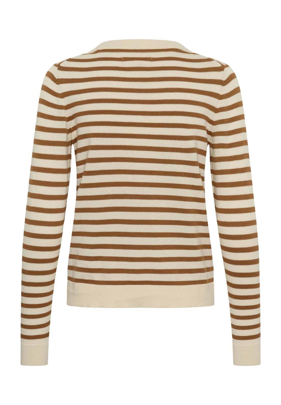 Part Two GertiaPW Pullover Brown Stripe