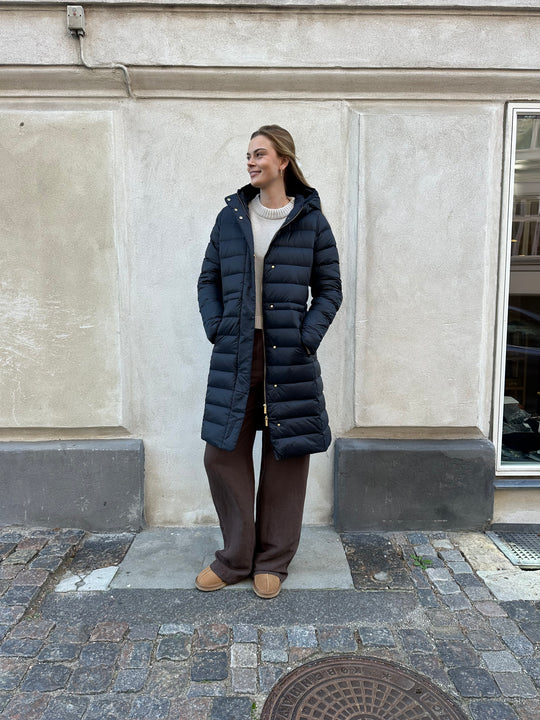 Part Two LaineyPW DUN puffercoat dark navy