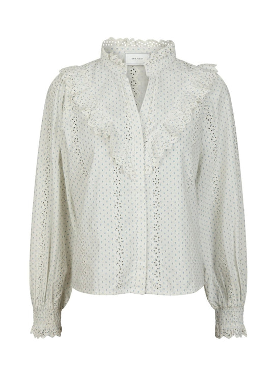 Neo Noir Degas Embroidery Blouse off-white