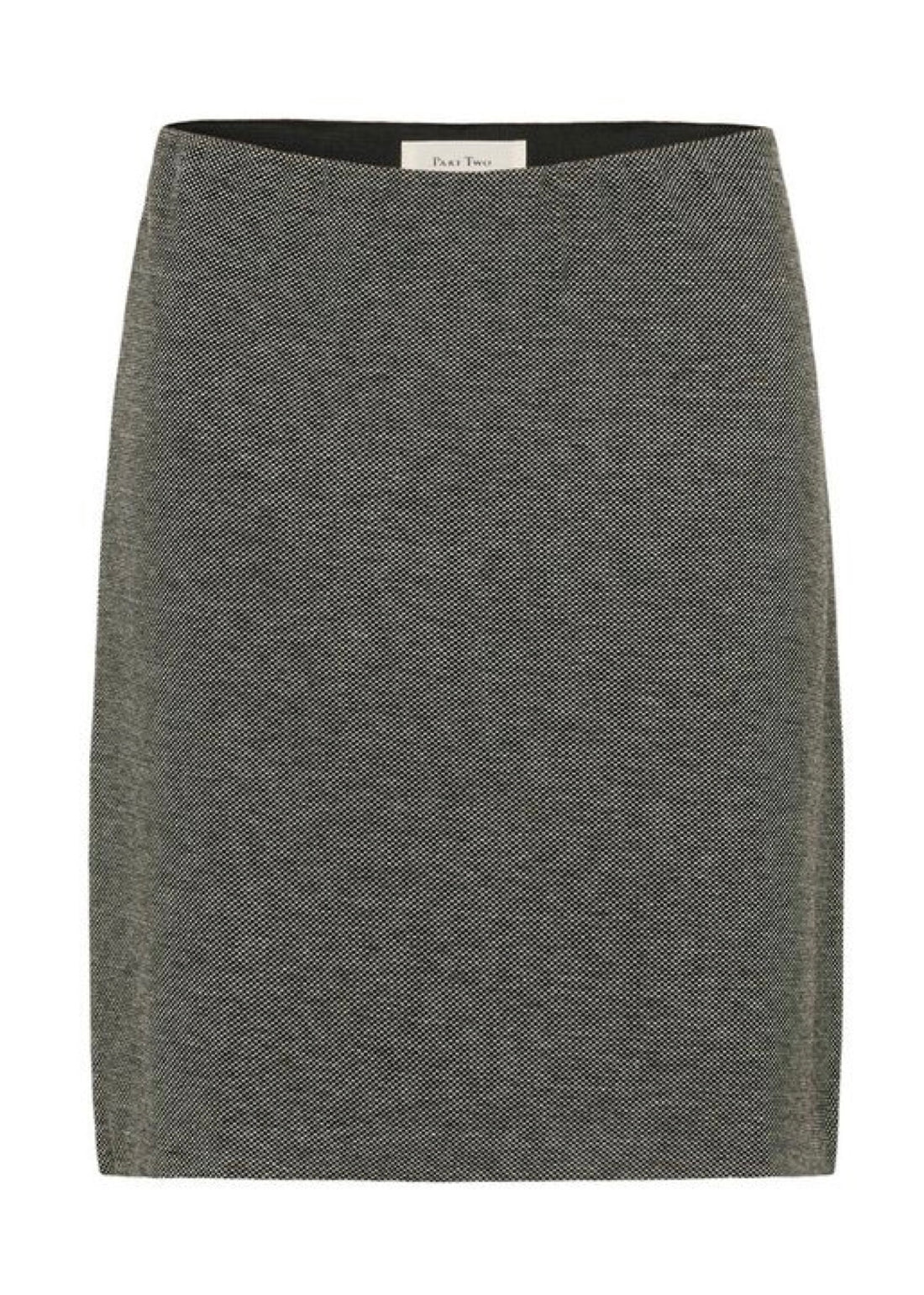Part Two CorinnePW Skirt Salt and Pepper
