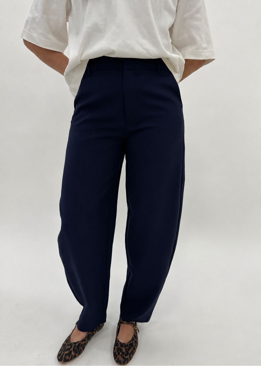 Minus MSTindra High Waist Barrel Pant Sky Captain