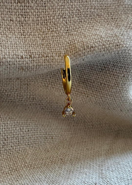 Black design by Camilla Folkman Vivi hoop