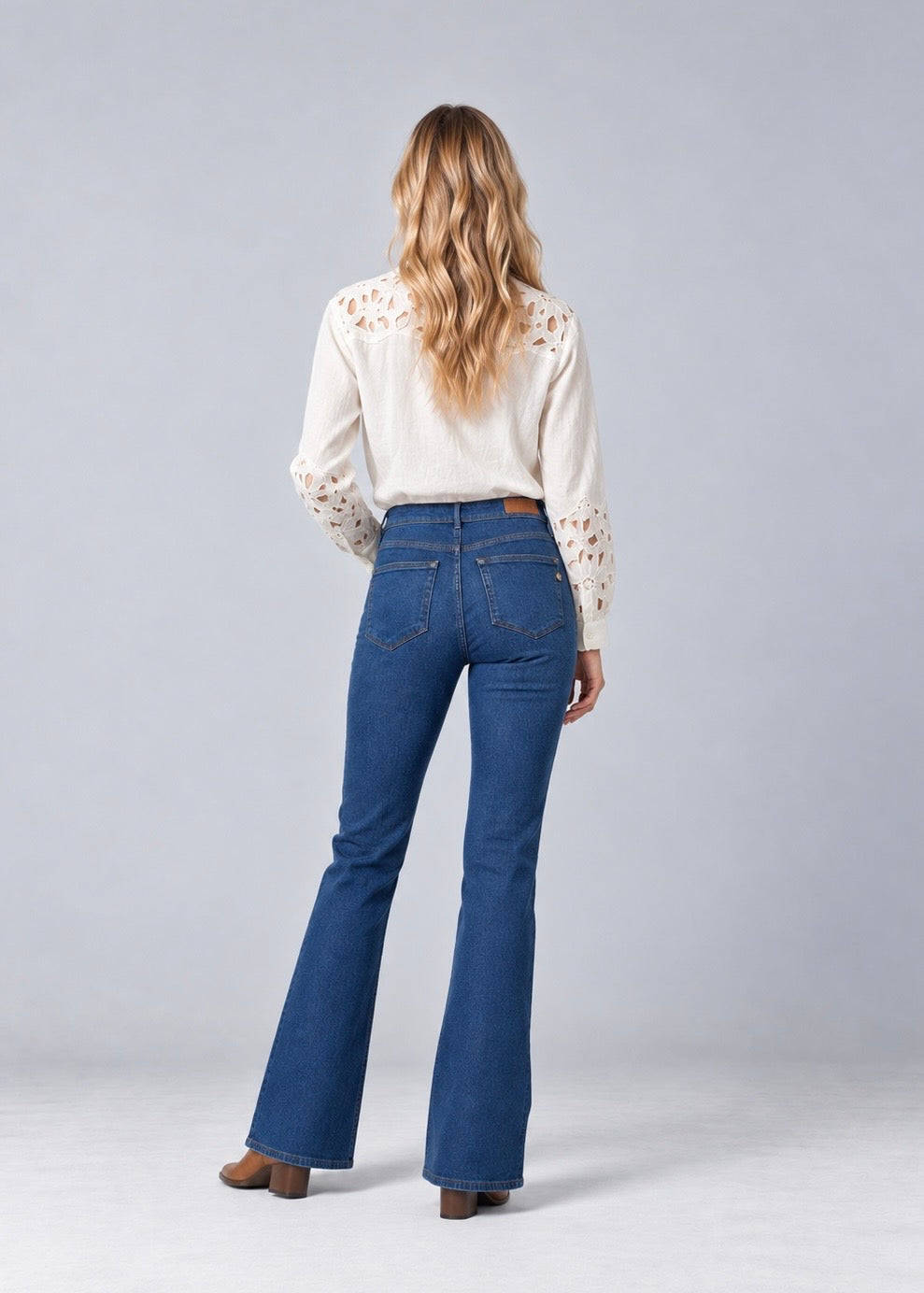Pieszak Jeans PD-Cara Jeans Wash Clear Vienna Blue Denim