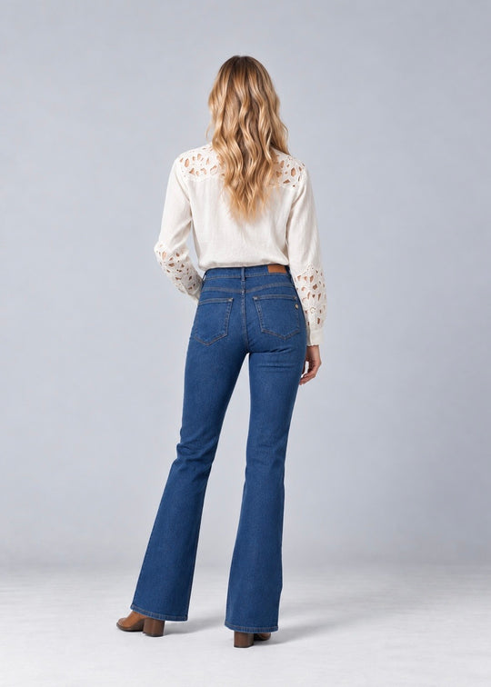 Pieszak Jeans PD-Cara Jeans Wash Clear Vienna Blue Denim