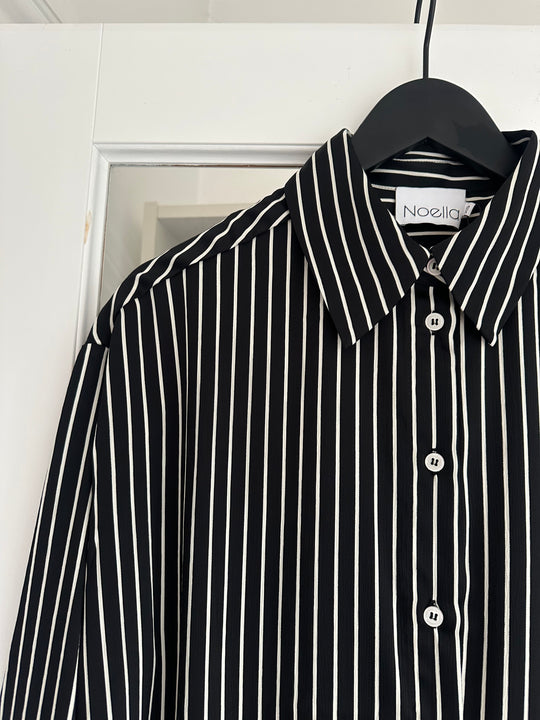 Noella Suri Shirt Taya Black Stripe