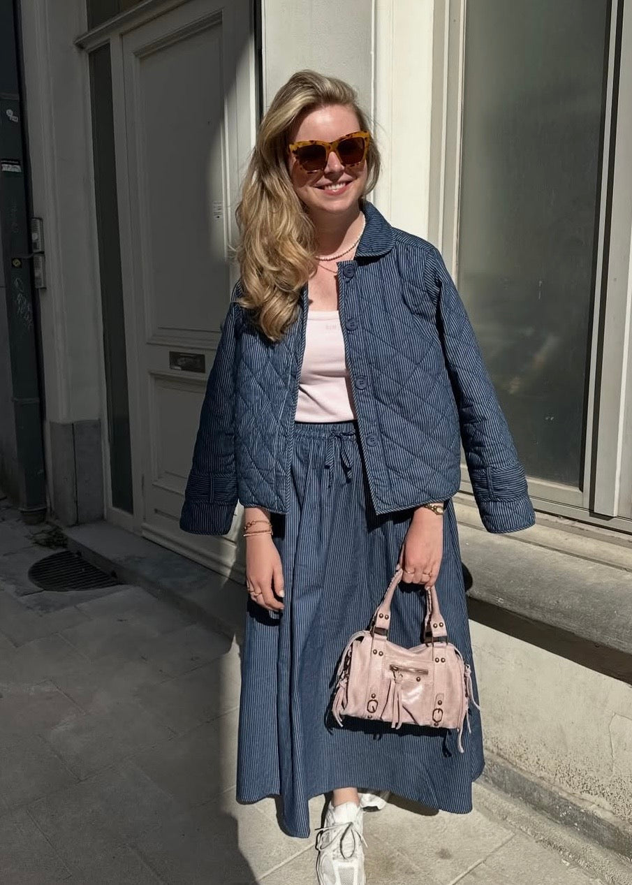 Lollys Laundry Viola Jacket blue stripe