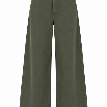 La Rouge Line Pants Hunter Green