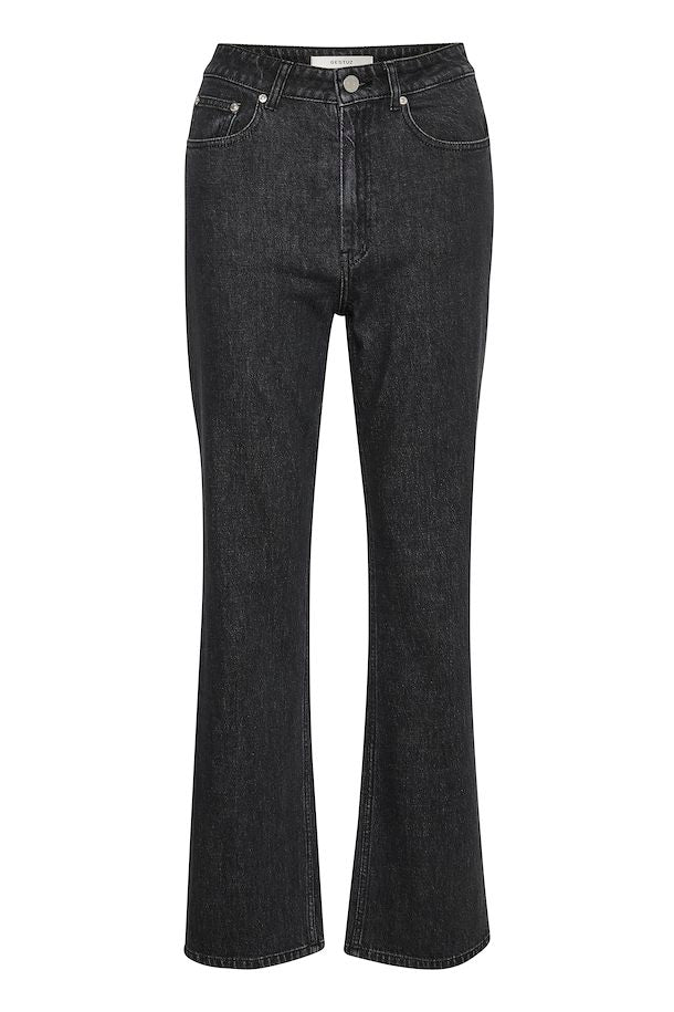 Gestuz Emilindagz hw blossade jeans noos tvättade grå
