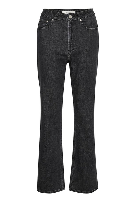 Gestuz Emilindagz hw blossade jeans noos tvättade grå