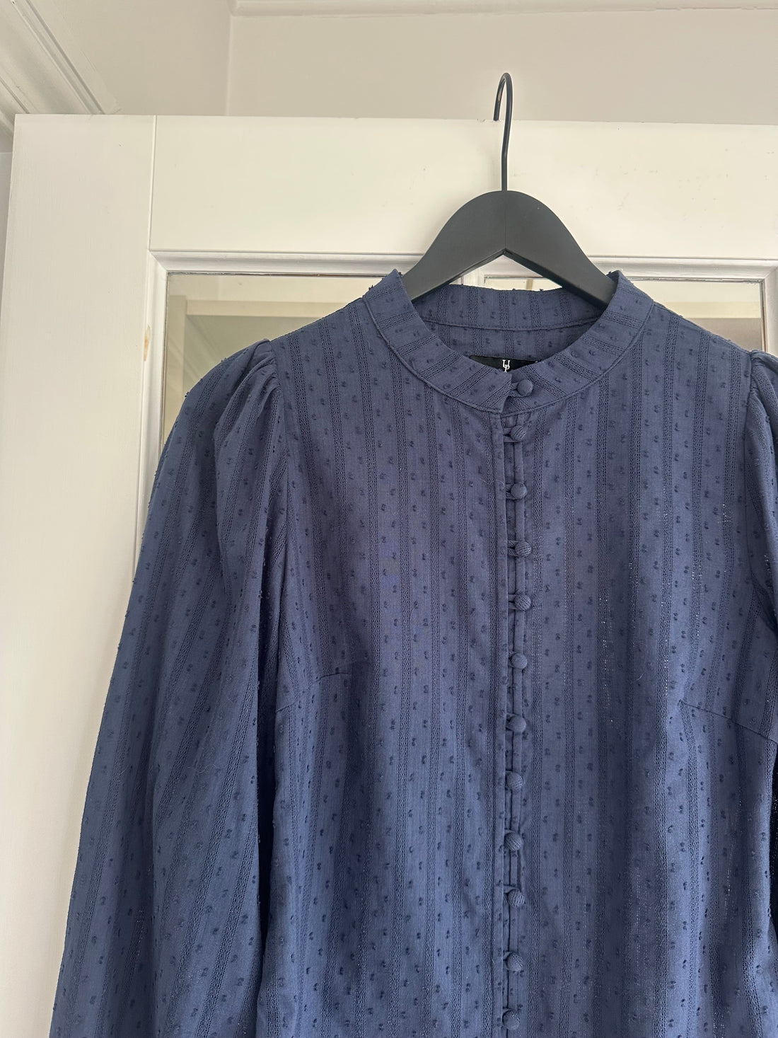 Urban Pioneers Otilie LS Blouse Navy