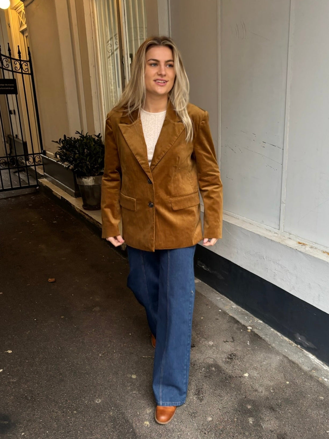 Sofie Schnoor Pennys blazer Mustard