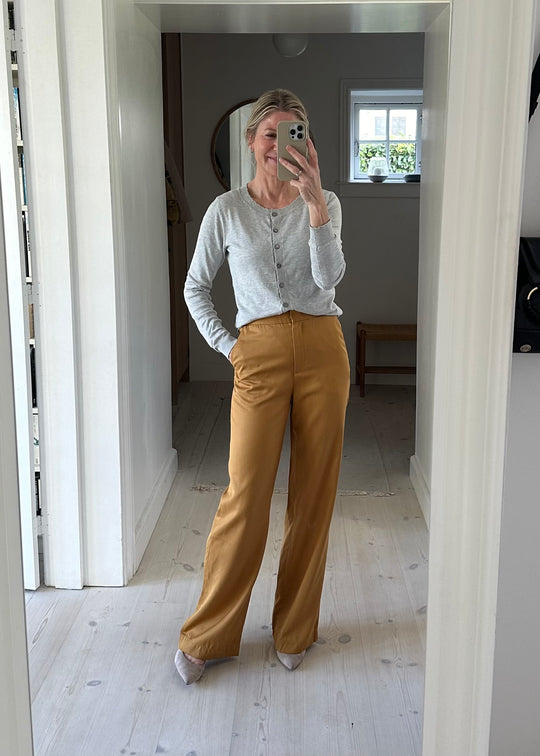 Schulz par foule pantalon panta moutarde