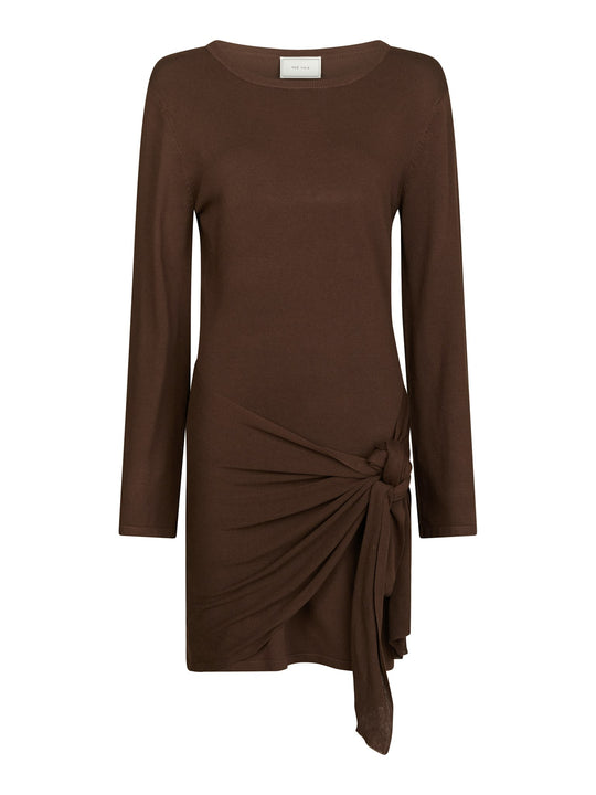 Neo Noir Cici knit dress brown