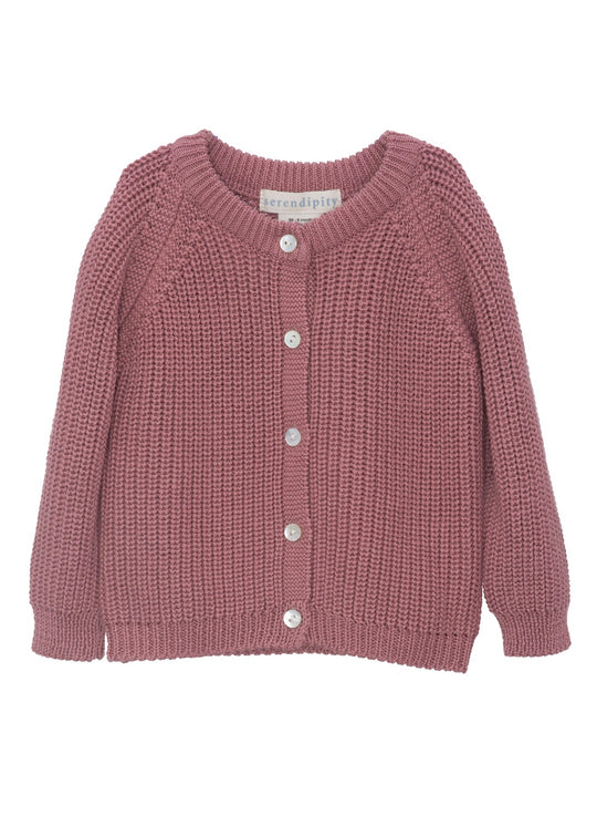 Serendipity Cardigan Old Rose