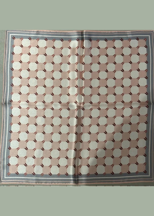 Plissé Copenhagen Steele scarf Rose