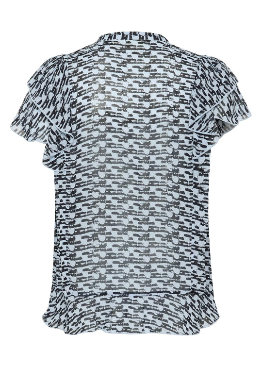 InWear CessieIW Blouse Blue Diffused Wall