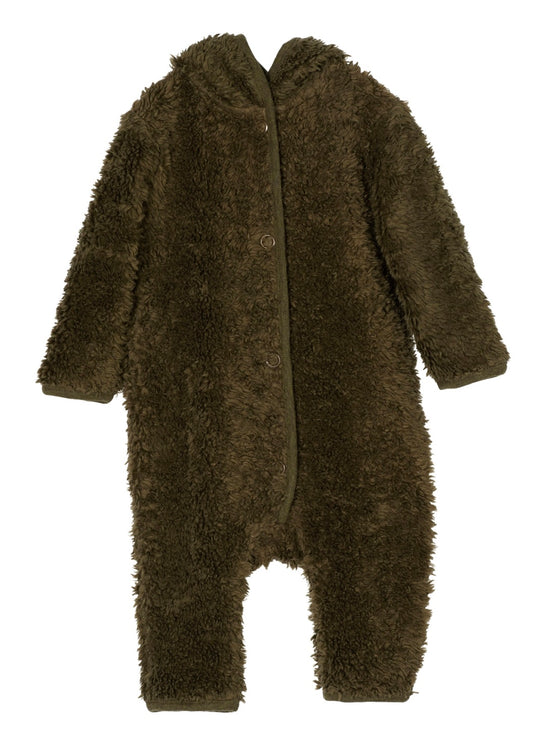 Serendipity Baby Plush Suit Dark Olive