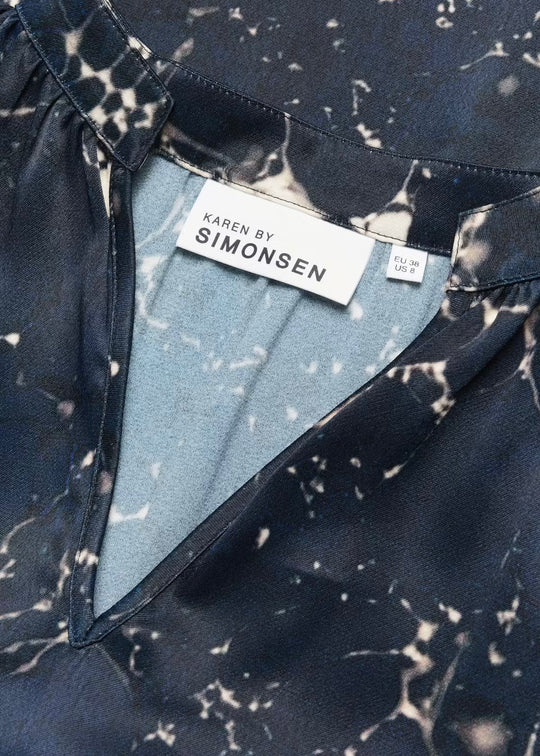 Karen By Simonsen Ronja Blouse Total Eclipse